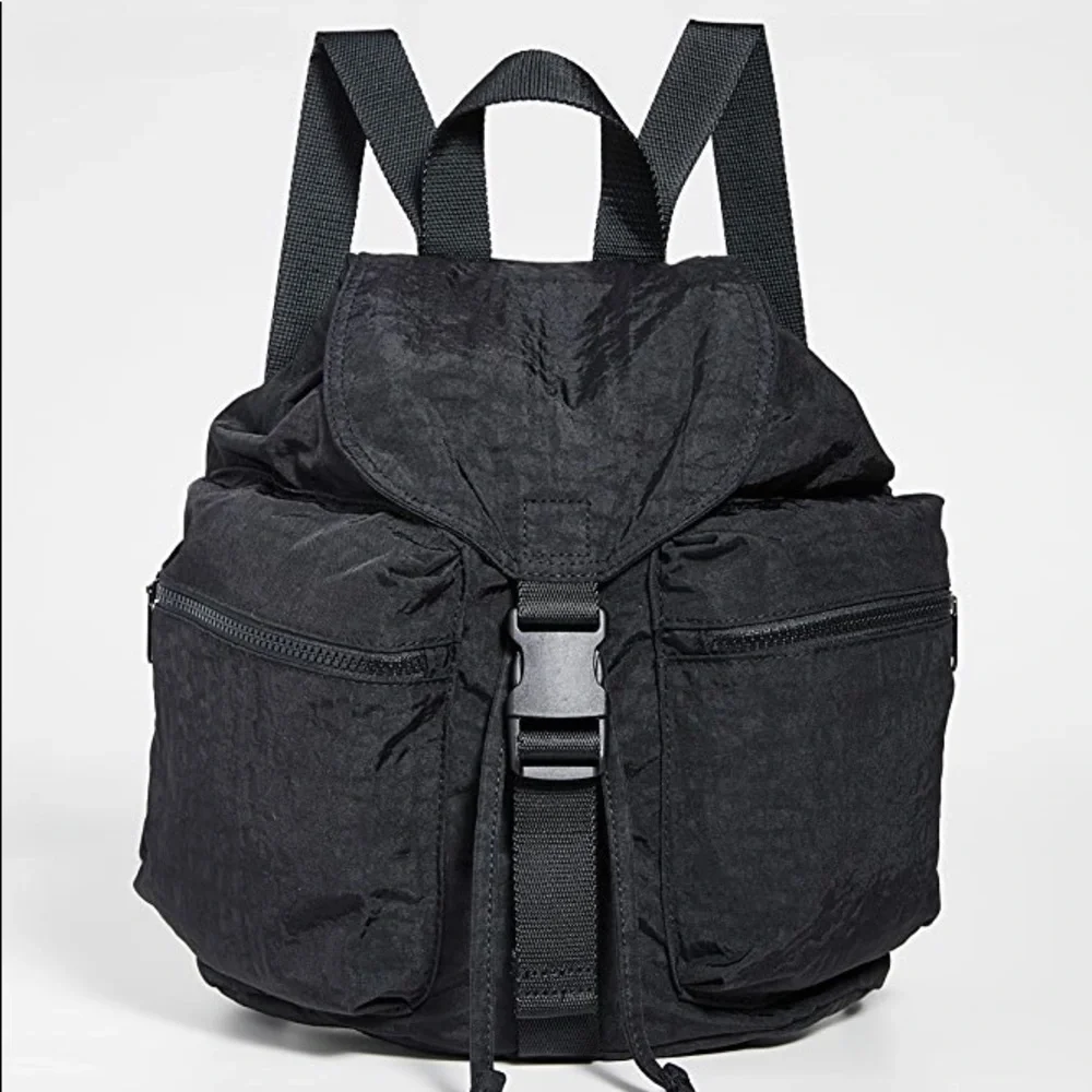 BAGGU Black Sport Backpack